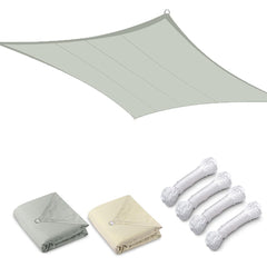 16' Square Shade Wind Sail Shade Canopy Water Resist