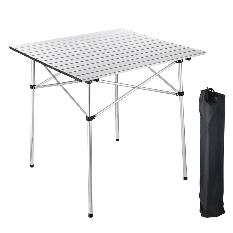 Lightweight Foldable Camping Table 27"x26"