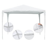 10 x 10 ft Outdoor Wedding Party Tent w/ 4 Sidewalls Color Optional