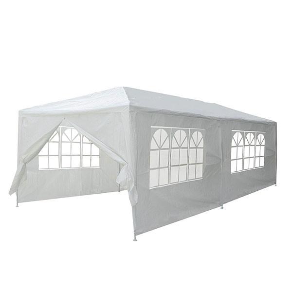 10 x 20 ft Outdoor Wedding Party Tent w/ 6 Sidewalls Color Optional