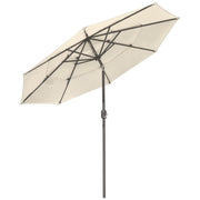 10 Foot Tilting Outdoor Patio Umbrella 3-Tiered