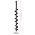 4" 6" 8" 10" 12" Gas Earth Auger Drill Bit Replacement