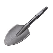 Dirt Scoop Electric Jackhammer Pointed Shovel 1-1/8 in. Hex Steel