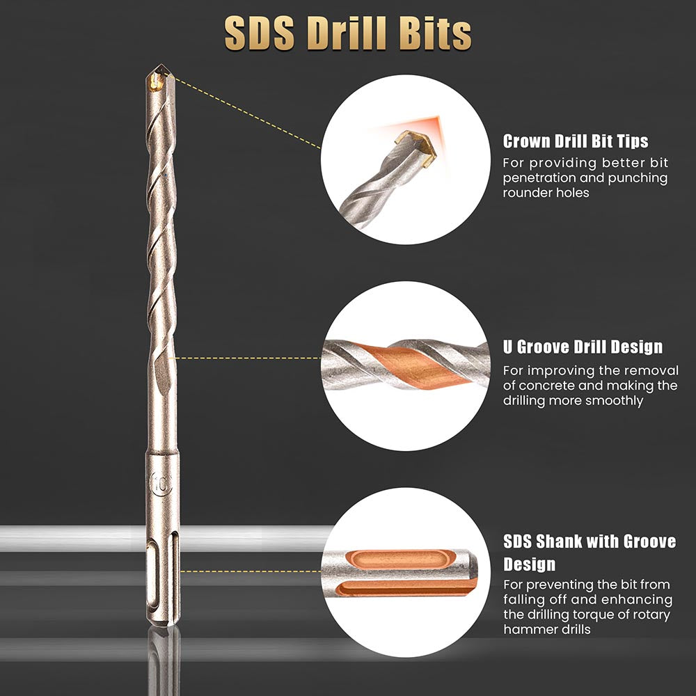 Are hammer 2025 drill bits universal