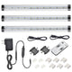 LED Under Cabinet Light Fixtures with Remote 3-Set
