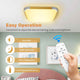 Square LED Ceiling Light Flush Mount Dimmable w/ Remote 24W