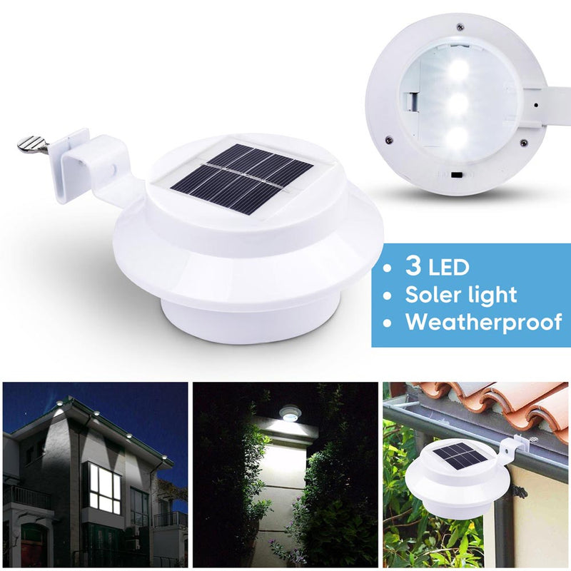 Dusk to Dawn Wireless Solar LED Lights Waterproof 4ct/Pack