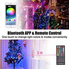 DIY Christmas Fairy Light APP Bluetooth Remote Control 33ft