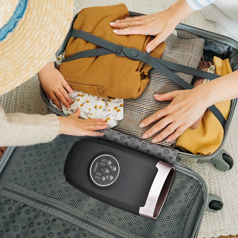 Cordless Electric Hand Massager Heat Compression Vibration