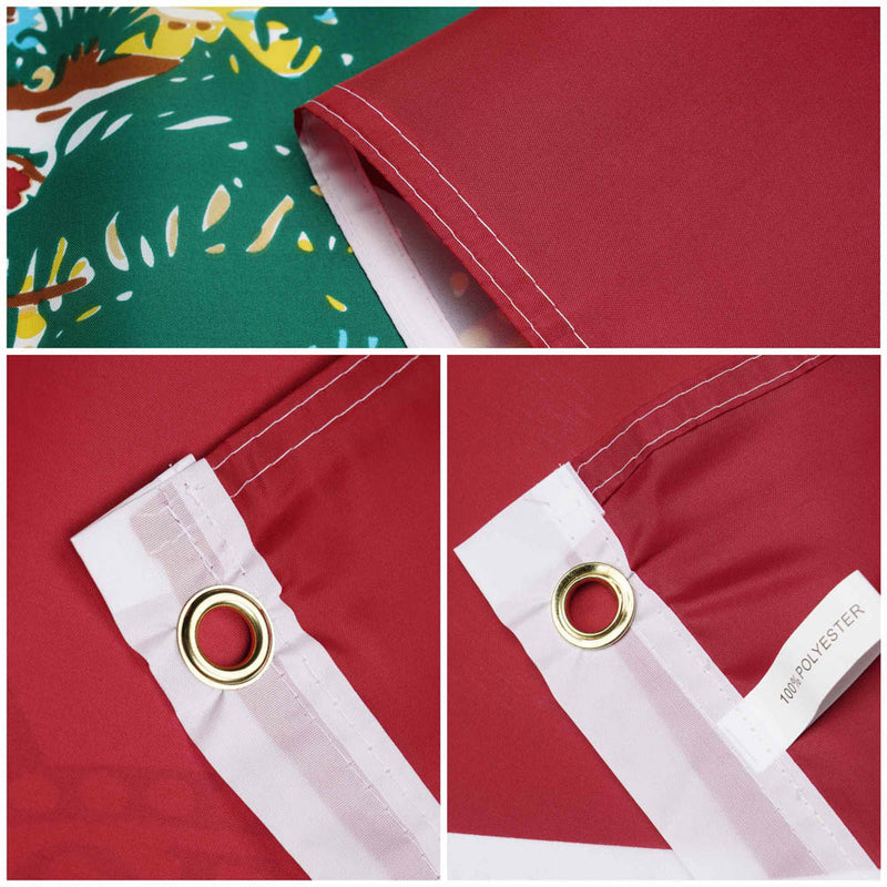 3x5ft Florida Flags with Hoisting Grommets 2ct/Pack