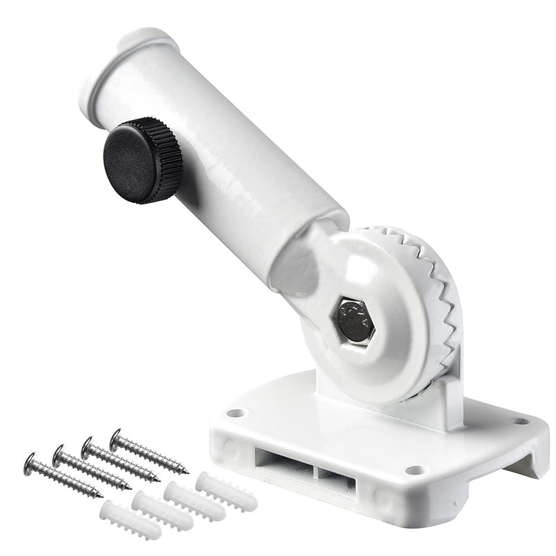 Wall Mount Flag Holder Bracket 1 in. Adjustable Angle