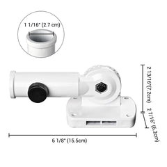 Wall Mount Flag Holder Bracket 1 in. Adjustable Angle