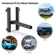 DIY Hitch Dual Flag Pole Mount for 2" Receivers & 1"-2" Poles
