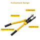 16-Ton Hydraulic Cable Wire Crimp Tool with 11 Dies