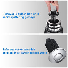 Kitchen Disposal Garbage Home Waste Disposer 1 HP