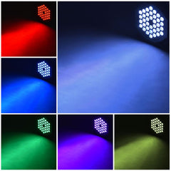 DIY Stage Light Par36 Can Light DMX Sound Activated 4pcs