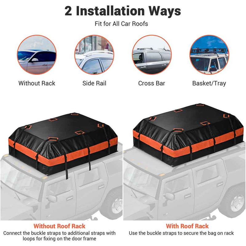 Waterproof Car Roof Bag Luggage Carrier for Car