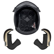 Motorcycle Helmet Liner and Cheek Pads for AHR RUN-M