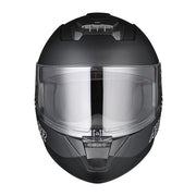 AHR RUN-F3 Full Face DOT Motor Helmet Matt Black