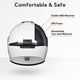 AHR RUN-F3 Full Face DOT Motor Helmet White