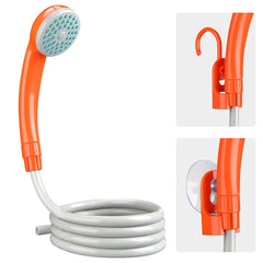 Portable Camping Shower with Pump Battery Powered