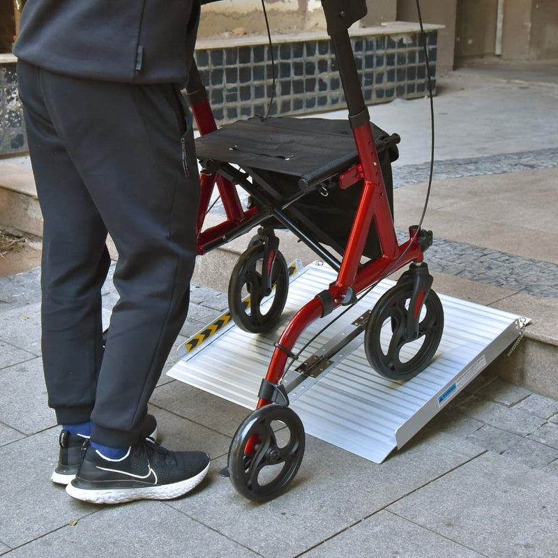2'x29" Wheelchair Ramp for Stairs 600Lb Capacity