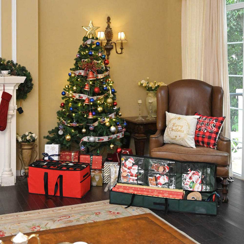 DIY Christmas Decorations Pillow Covers Set(4) 18"