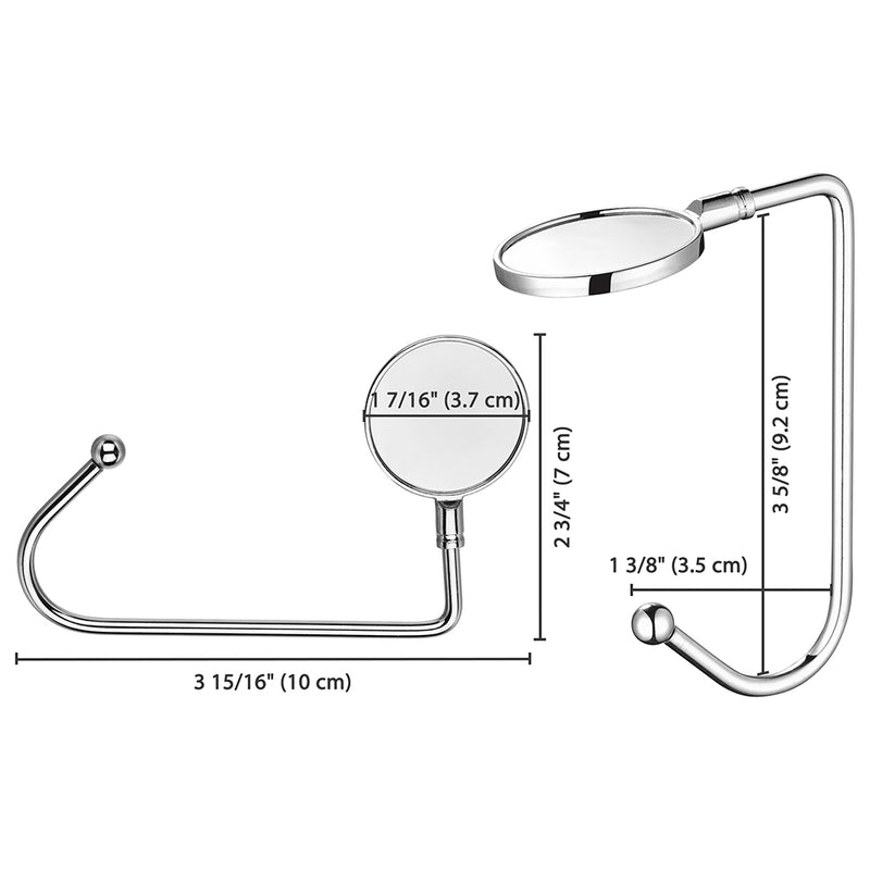 DIY Stocking Holders Stainless Steel Non-Slip Hooks Set of 8