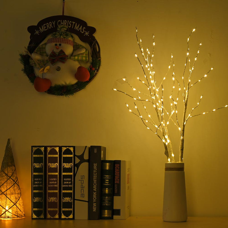 DIY Lighted Branches 33 Inch Battery Operated 3 Pack