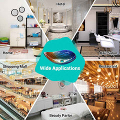 Bathroom Sink Tempered Glass Countertop Vanity Sink Abalone Shell