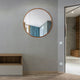 24" Round Bathroom Mirror for Hallway Vanity Bedroom Wall
