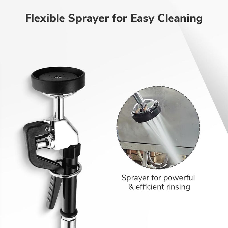 Aquaterior Commercial Style Pull-Out Kitchen Pre-Rinse Faucet