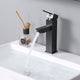Aquaterior Bathroom Faucet Single-Hole Square 8"H