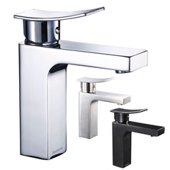 Aquaterior Bathroom Faucet Single-Hole Square 7.5