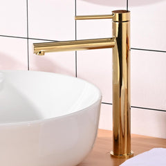 Tall Bathroom Faucet for Vessel Sink Single-Hole 13
