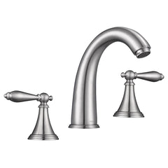 Aquaterior Bathroom Widespread Faucet 2-Handle Hot & Cold 6.7