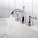 DIY Bathroom Widespread Faucet w/ Popup Drain 2-Handle 4.7"H
