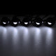 10x Waterproof LED Step Deck Lights w/ Transformer Cool White