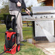 Electric Pressure Washer w/ Hose Reel Soap Tank 3000psi 1.9gpm