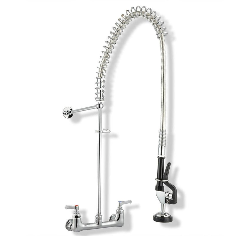 DIY Commercial Kitchen Pre-Rinse Faucet 8" Center 41" Height