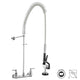 DIY Commercial Kitchen Pre-Rinse Faucet 8" Center 41" Height