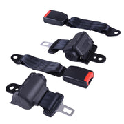 2-Pack Retractable 42in Seat Belts Kit for Golf Cart Seat