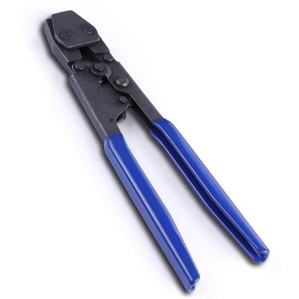 3/8" 1/2" 5/8" 3/4" 1" Pex Clamp Tool Kit Blue