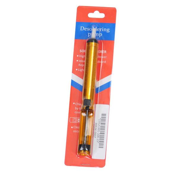 Solder Sucker Remover Desoldering Pump Tool Gold